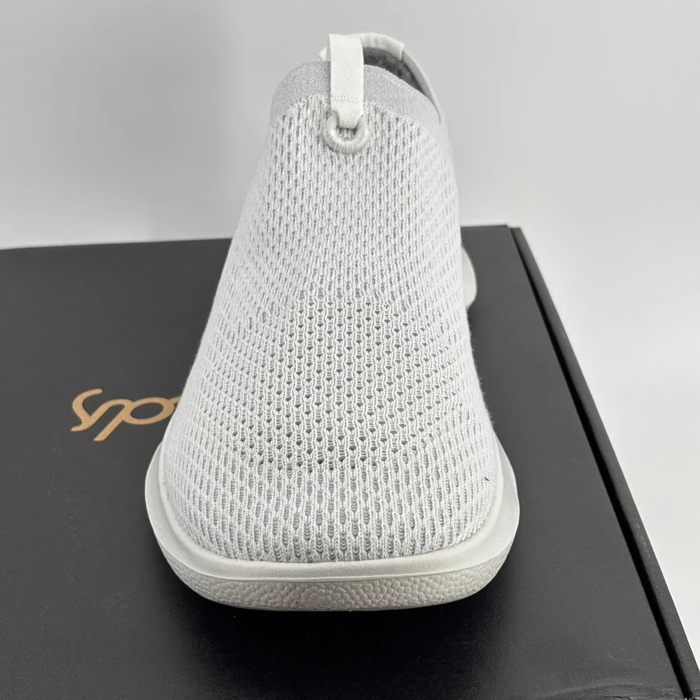Allbirds Tree Dasher Relay Mens 12 Blizzard White Slip On Running Shoes New